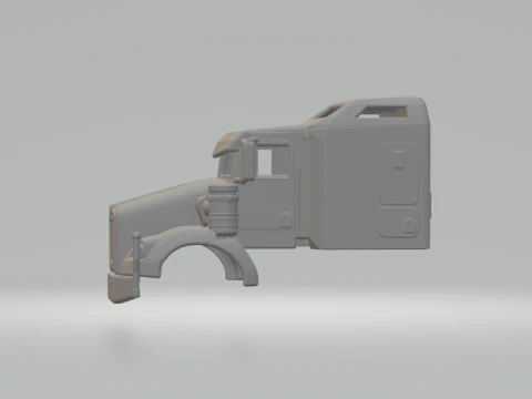 Kenworth cabin 3D Print Model