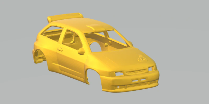 Seat ibiza rally car 3D Print Model .c4d .max .obj .3ds .fbx .stl .blend 