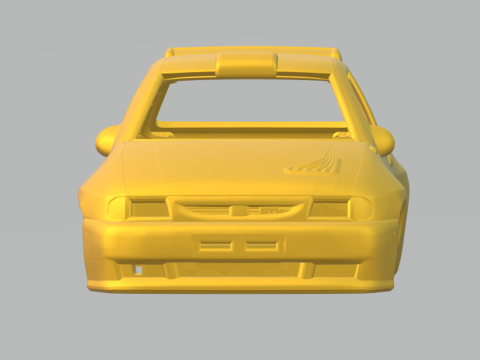 Seat ibiza rally car 3D Print Model