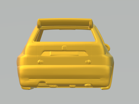 Seat ibiza rally car 3D Print Model