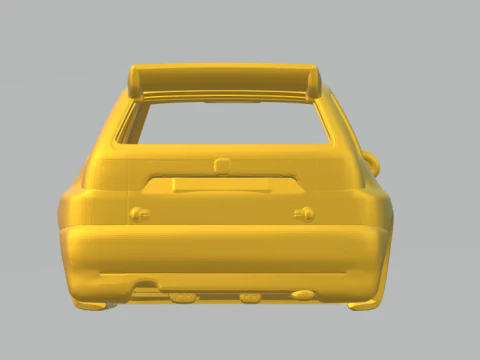 Seat ibiza rally car 3D Print Model