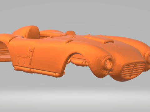 Lancia d24 3D Druckmodell