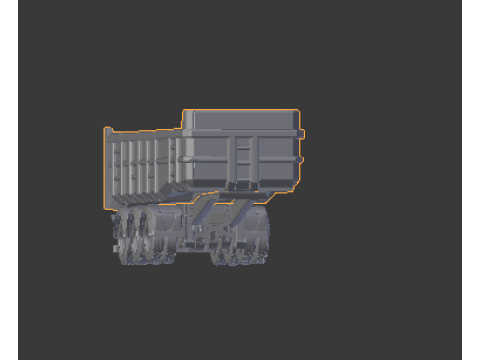 Trailer dumper br 3Dプリントモデル