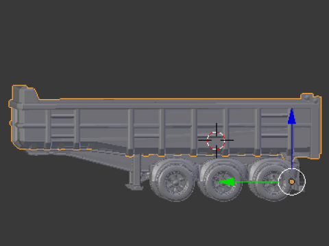 Trailer dumper br 3Dプリントモデル