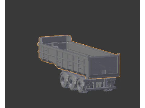 Trailer dumper br 3D Print Model