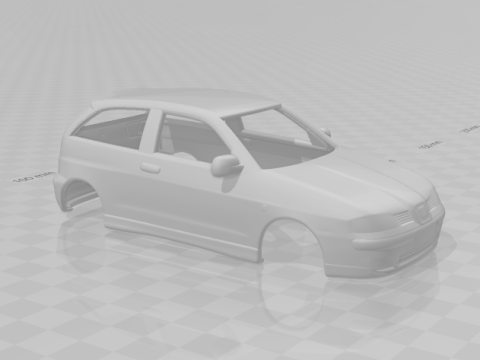 Seat ibiza 3D Druckmodell