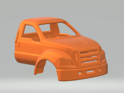 750 केबिन 3D प्रिंट मॉडल