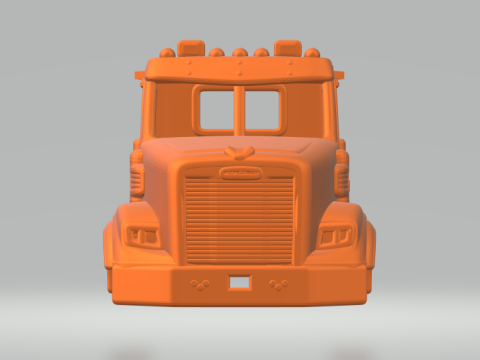 FREIGHTLINER CORONADO DAYCAB Model Cetak 3D