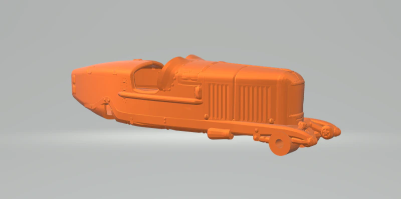 Fiat 805 3D Print Model .c4d .max .obj .3ds .fbx .stl .blend 