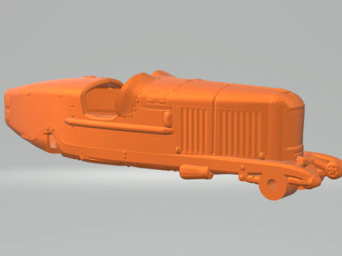 फिएट 805 3D प्रिंट मॉडल