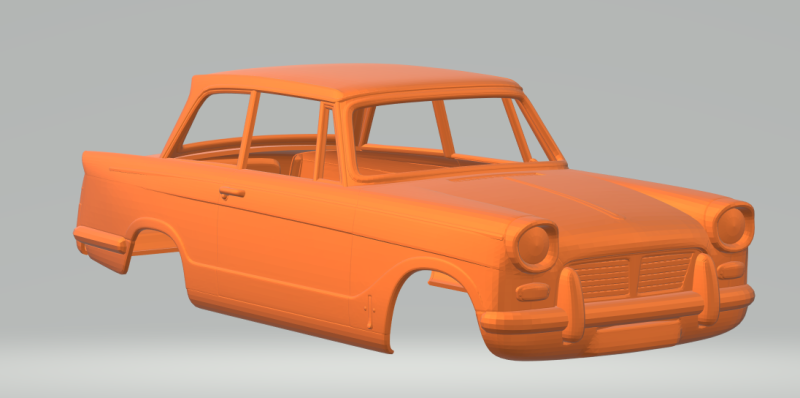 Triumph heralt Model Cetak 3D .c4d .max .obj .3ds .fbx .stl .blend