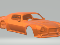 Kustom Camaro Model Cetak 3D