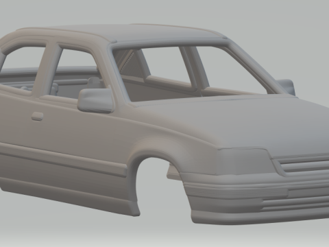 Opel kadett 3D Принт Модель