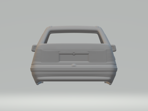 Opel kadett 3D Baskı Modeli