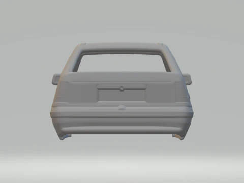 Opel kadett 3D Print Model