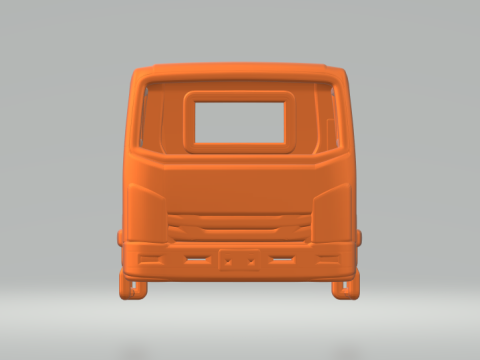 Isuzu cabin nps crew 3Dプリントモデル