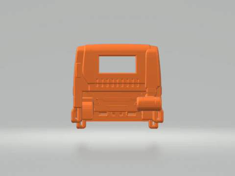 Isuzu cabin nps crew 3D Print Model