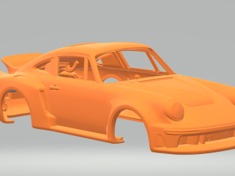 Porsche 911 custom singer 3D Принт Модель