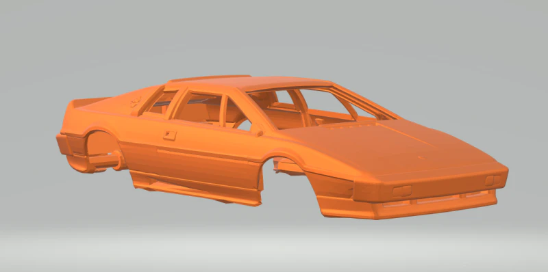 Lotus esprit 3D Print Model .c4d .max .obj .3ds .fbx .stl .blend 