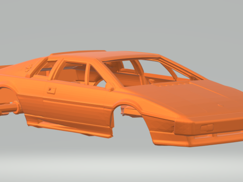 Lotus esprit 3D प्रिंट मॉडल