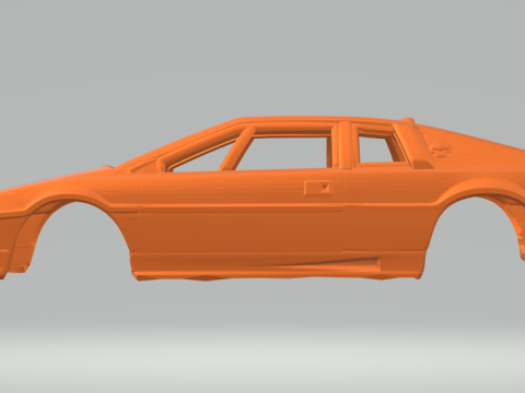 Lotus esprit 3D Baskı Modeli