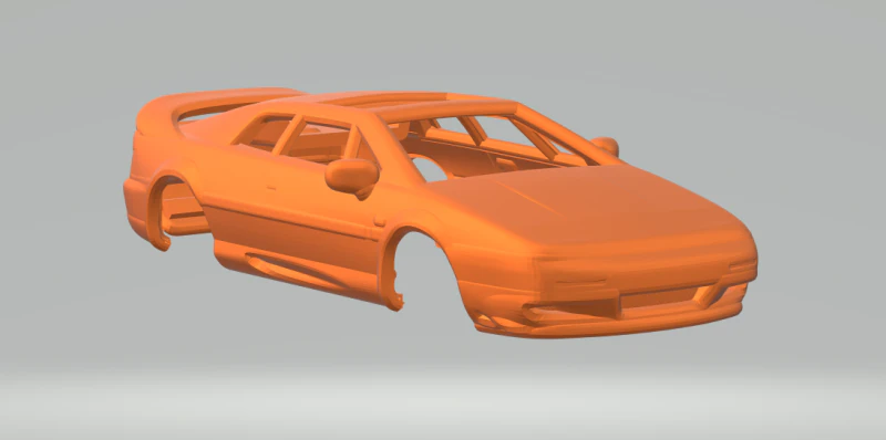 Lotus esprit 3D Print Model .c4d .max .obj .3ds .fbx .stl .blend 