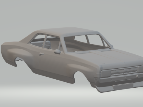 Opel Commodore Model do druku 3D