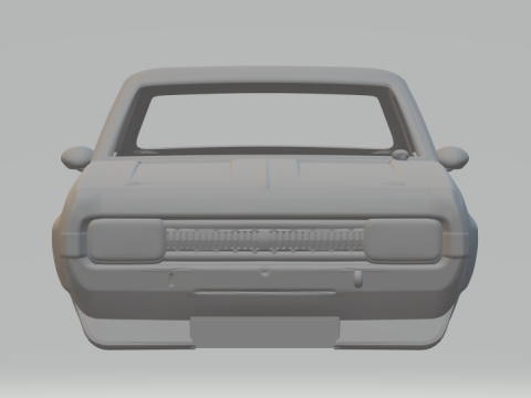 Opel Commodore Model do druku 3D