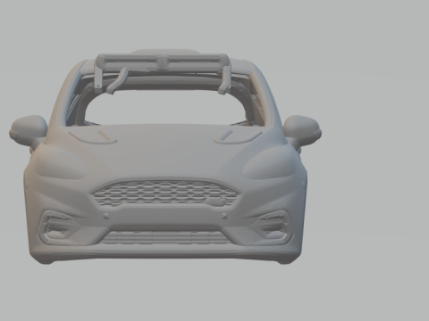 Fiesta rally Modelo de Impressão 3D