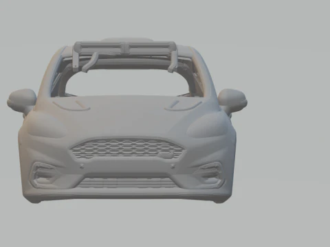 Fiesta rally 3D Print Model