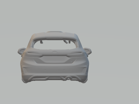 Fiesta rally Modelo de Impressão 3D