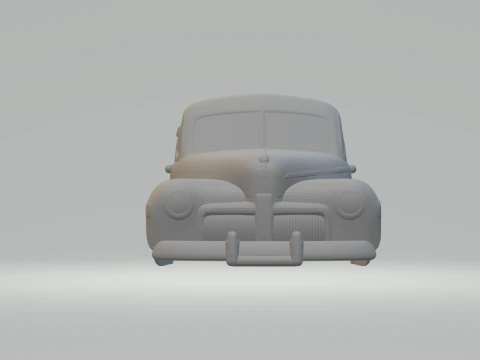 Tudor sedan 3D Print Model
