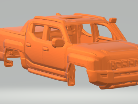 Kia tasman Modelo de Impressão 3D
