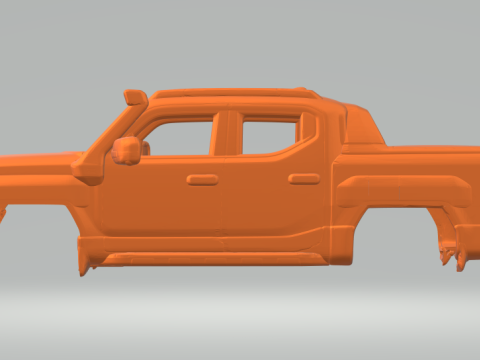 Kia tasman 3Dプリントモデル