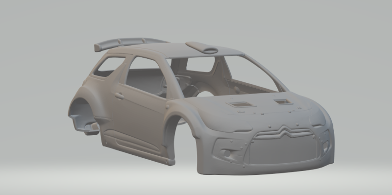 Citroen ds3 Modelo de Impressão 3D .c4d .max .obj .3ds .fbx .stl .blend 