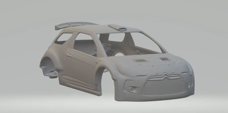 Citroen ds3 3D Print Model .c4d .max .obj .3ds .fbx .stl .blend 