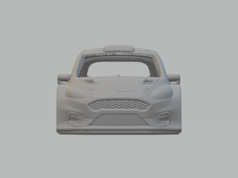 Fiesta rally 2 3D 打印模型