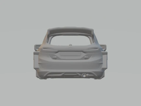 Fiesta rally 2 3D Print Model