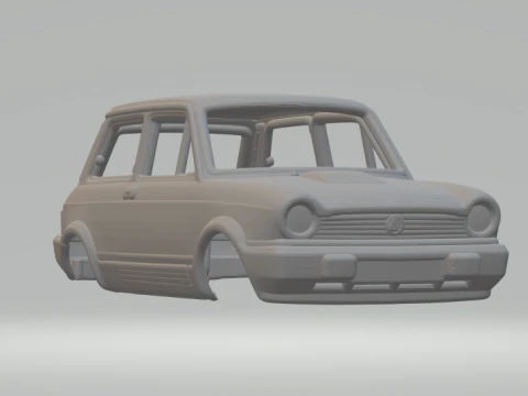 Fokus wrc 3D Druckmodell