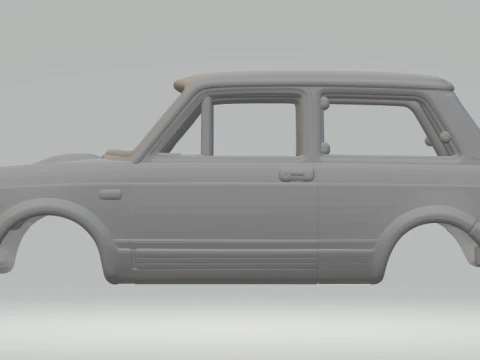Auto bianchi 3D Print Model