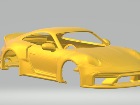 Porsche 911 custom 3D Принт Модель