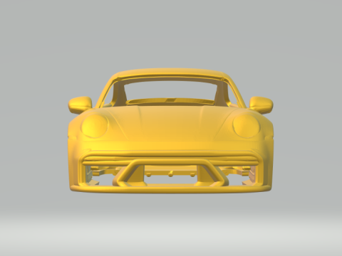Porsche 911 custom 3D Принт Модель