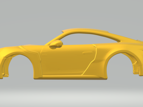 Porsche 911 custom 3D Принт Модель