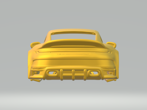 Porsche 911 custom 3D Принт Модель