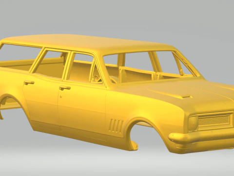 Holden wagon 3D Print Model