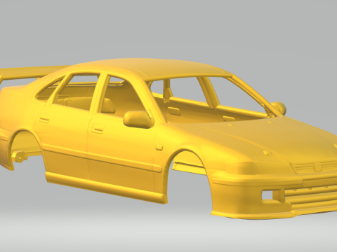 Honda accord race car 3D Принт Модель