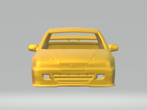 Honda accord race car 3D Druckmodell