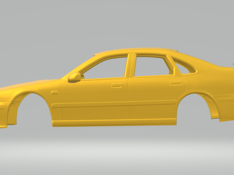 Honda accord race car 3D Druckmodell