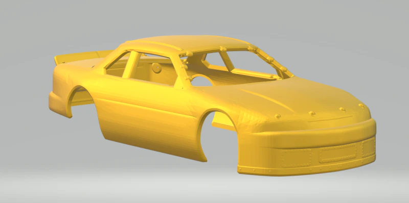 Nascar chevy years 90 3D Print Model .c4d .max .obj .3ds .fbx .stl .blend 