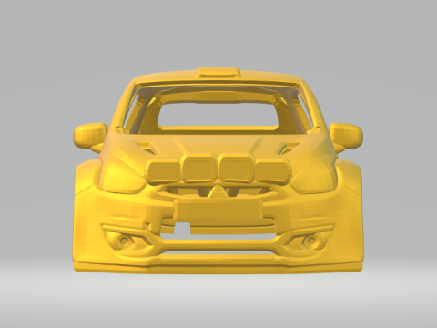 Mitusibishi mirage rally car Modelo de Impressão 3D